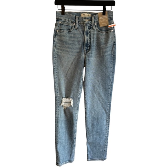New! Madewell The Perfect Vintage Jean in Belbury Wash:‎ TENCEL™ Denim Edition - Picture 1 of 7